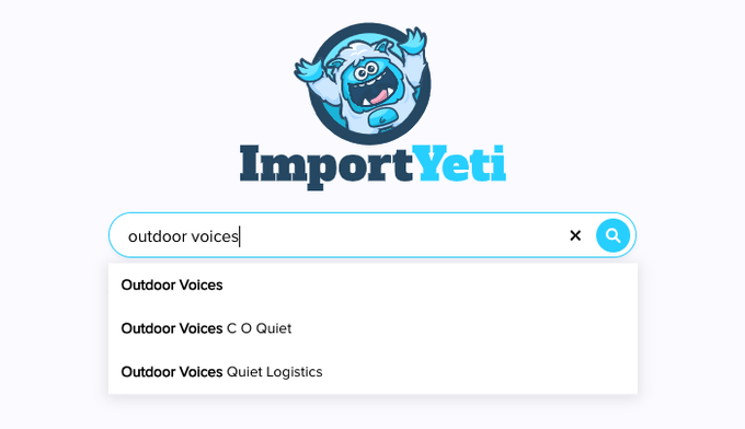 Import Yeti is a goldmine for finding brand connections