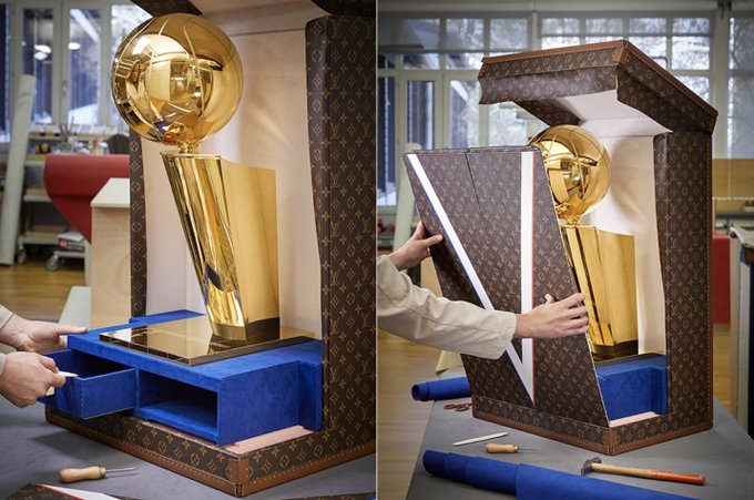 The Larry O’Brien NBA Championship Louis Vuitton Trophy Case - A Statement in Style | Product World